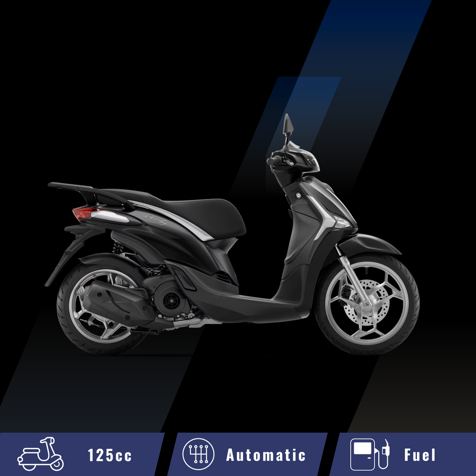 Liberty Piaggio 125 grey or similar
